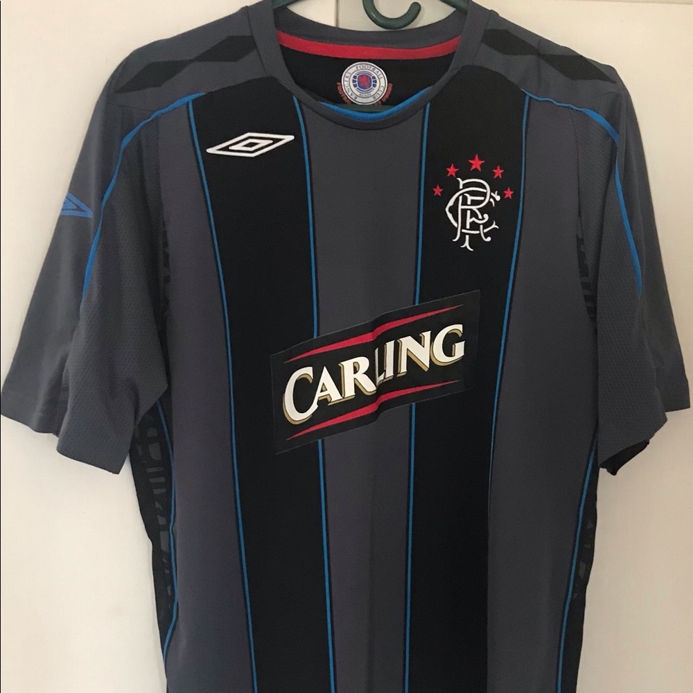 EUC RARE Umbro Glasgow Rangers Away Kit